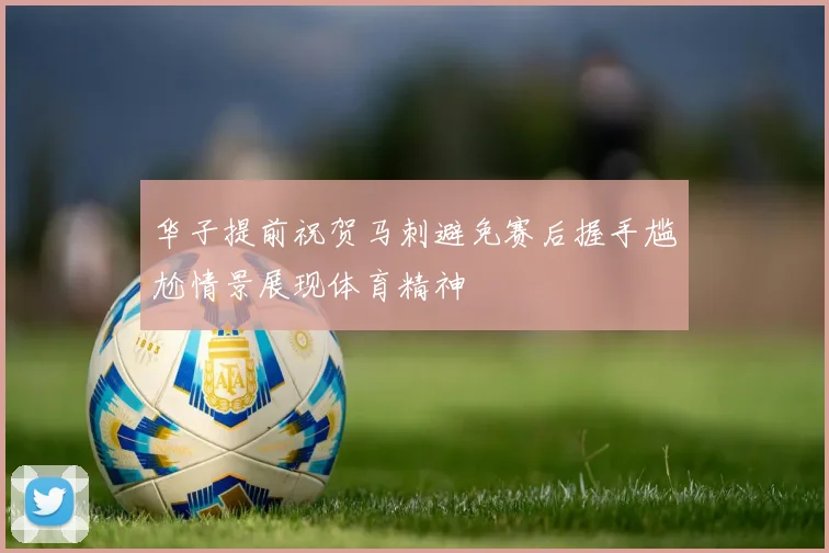 华子提前祝贺马刺避免赛后握手尴尬情景展现体育精神